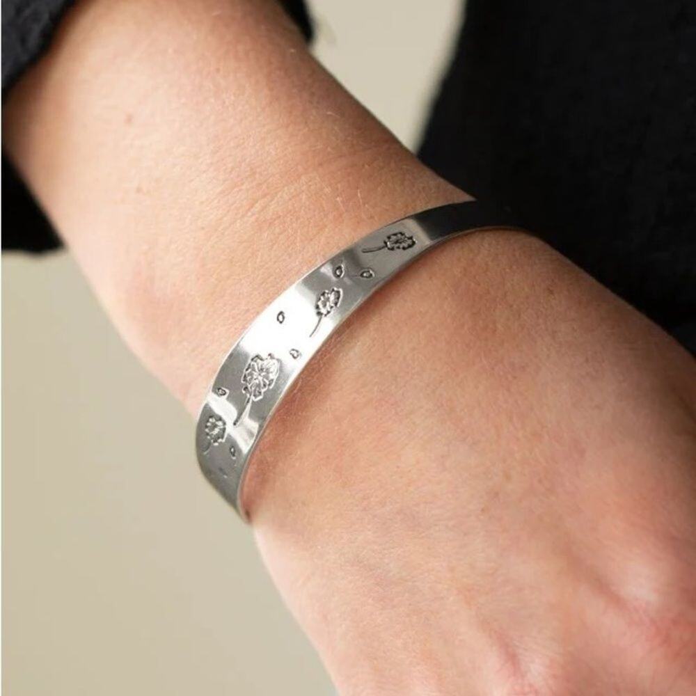Dandelion Dreamland Silver Bracelet (28)